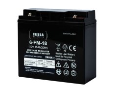 záložní baterie Tesla AGM, 12V, 18 Ah