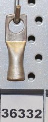 očko 10.5mm,krimpovací,kab. 25mm