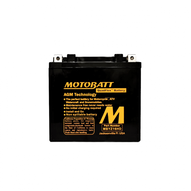 Motobatt MBYZ16HD, 16,5 Ah