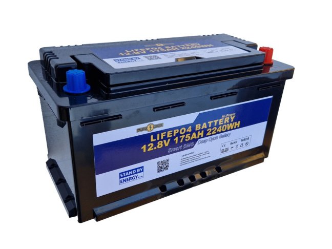 trakční baterie LiFePo4, 12V 175 Ah