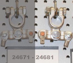 svorka 15.9mm(-),příd.kabel,Pb povrch