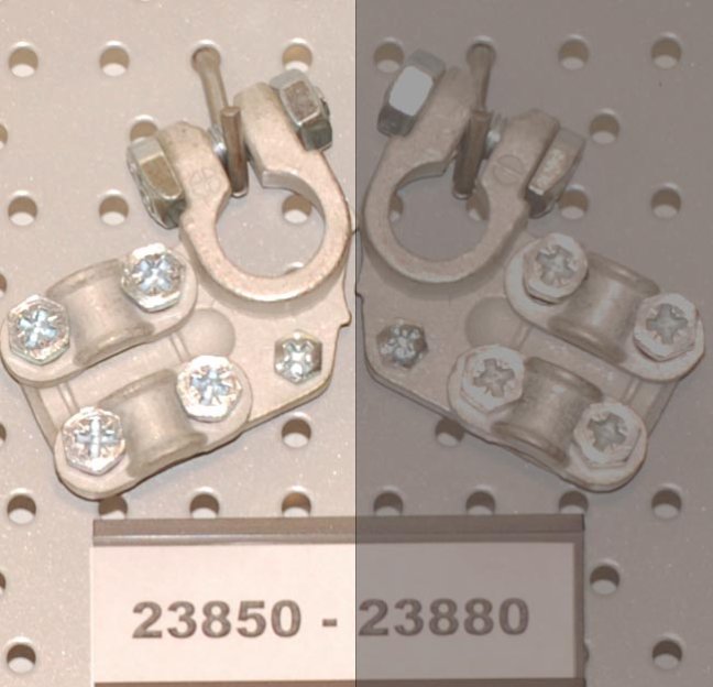 svorka 17.5mm(+),2 úchyty,kab. 50-70mm