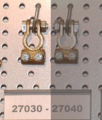 svorka 12.8mm(+),up. šrouby,kab. 16-35mm za 27030