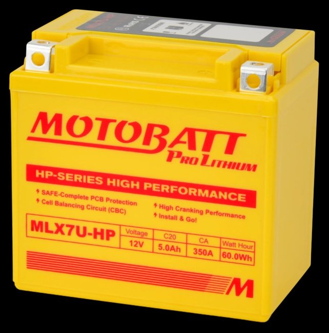 Motobatt MLX7U-HP Lithium (MPLX6.0-HP) Motobatt MLX7U-HP Lithium (MPLX6.0-HP)